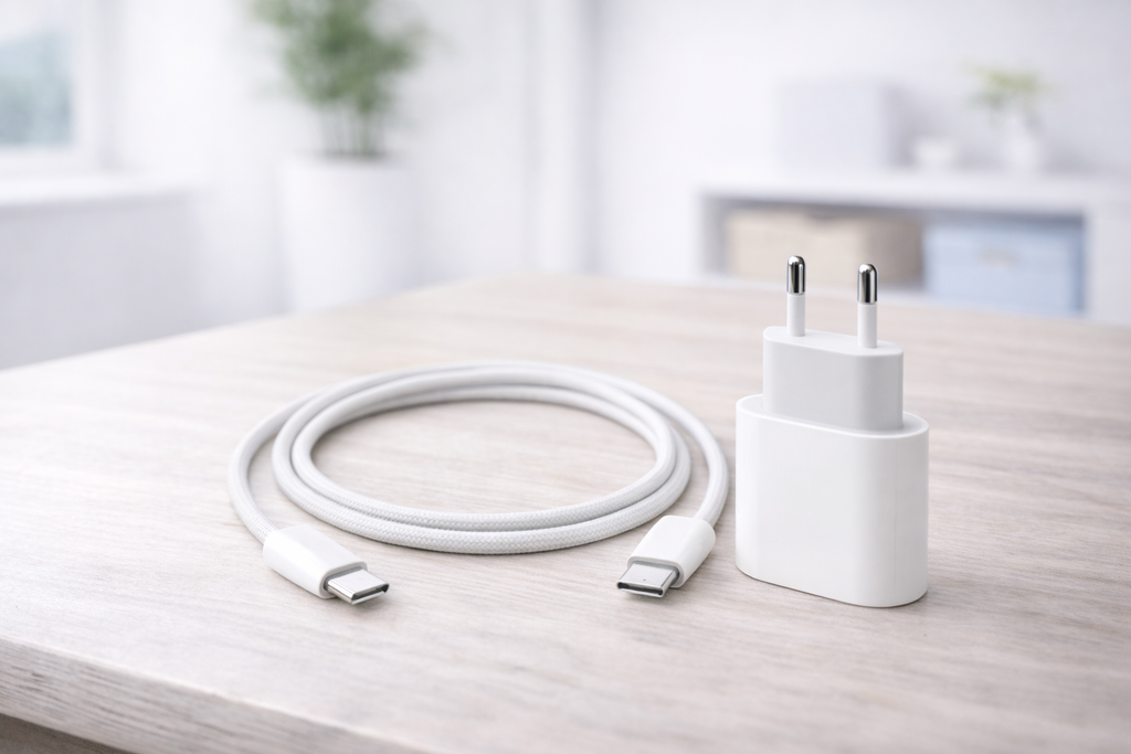 Adaptateur secteur USB‑C 20 W + Câble de charge USB‑C 60 W