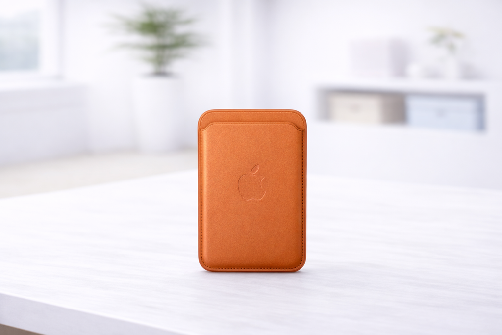 Porte-cartes en tissage fin pour iPhone avec MagSafe