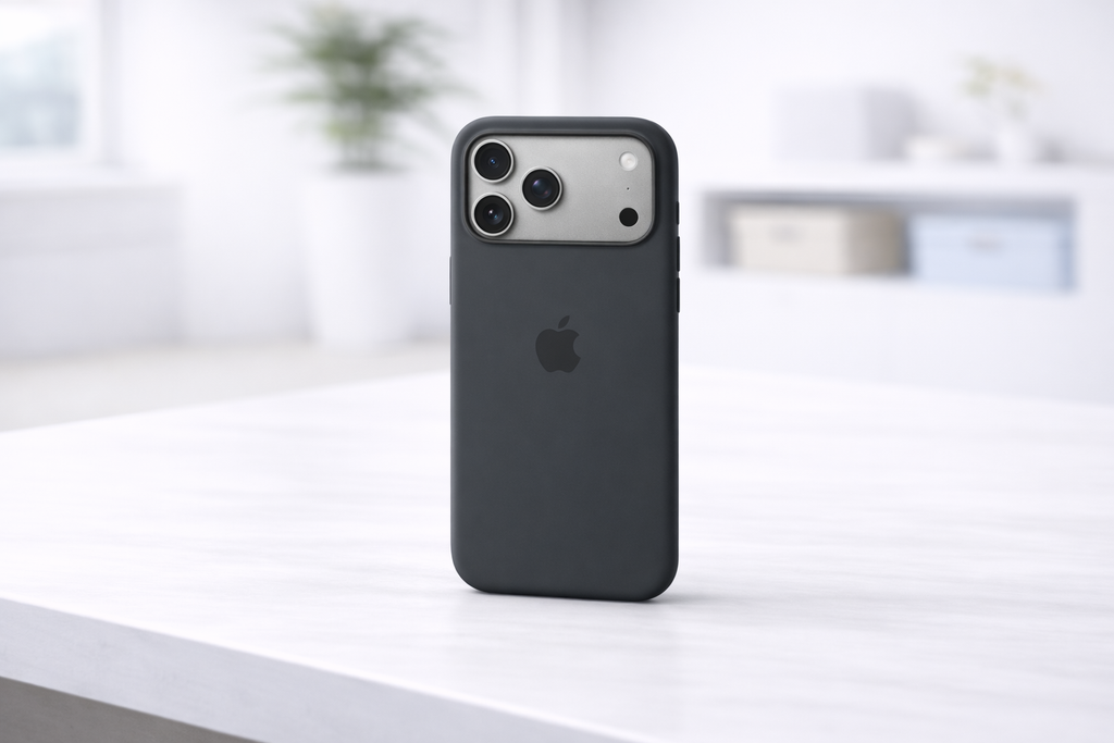 Coque en silicone avec MagSafe pour iPhone