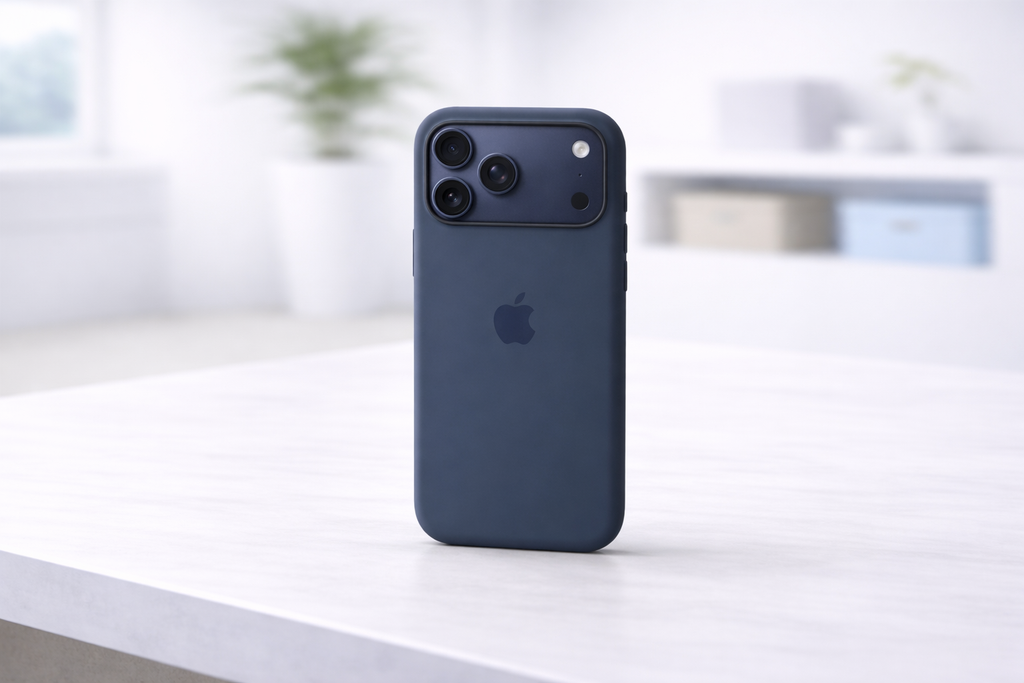 Coque en silicone avec MagSafe pour iPhone