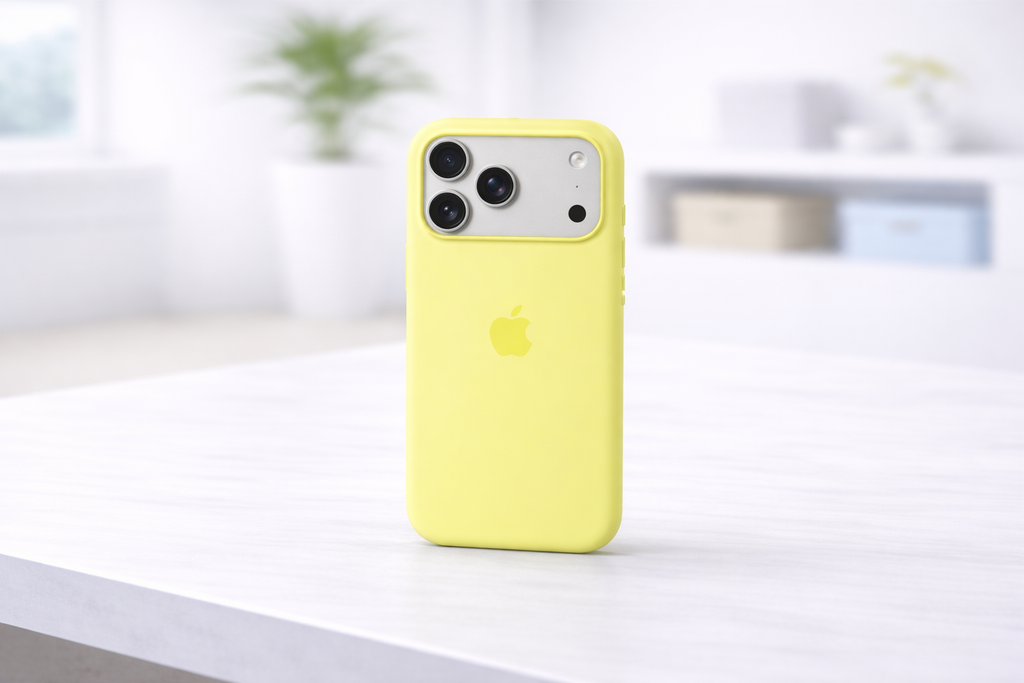 Coque en silicone avec MagSafe pour iPhone